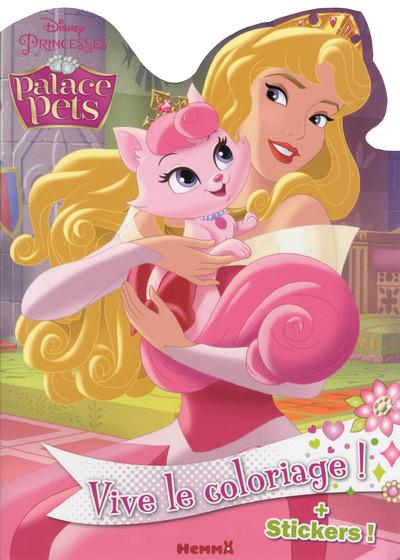 DISNEY PRINCESSES PALACE PETS VIVE LE COLORIAGE ! (AURORE)