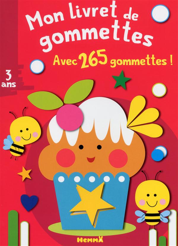 MON LIVRET DE GOMMETTES (CUPCAKE) (3 ANS)