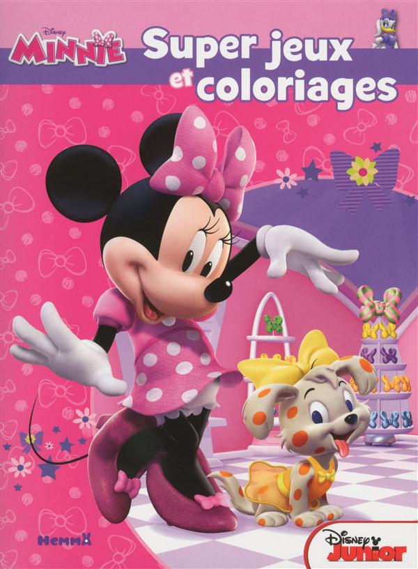 DISNEY MINNIE JUNIOR SUPER JEUX ET COLORIAGES