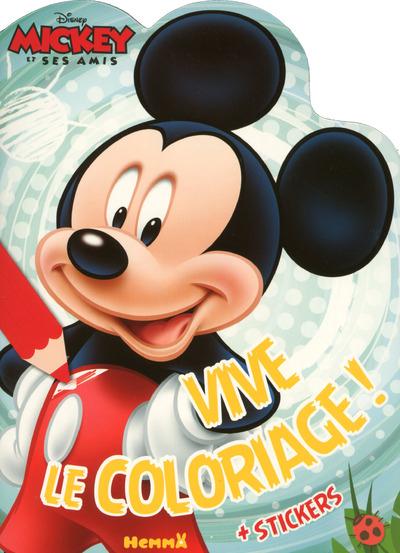 DISNEY MICKEY ET SES AMIS VIVE LE COLORIAGE ! + STICKERS