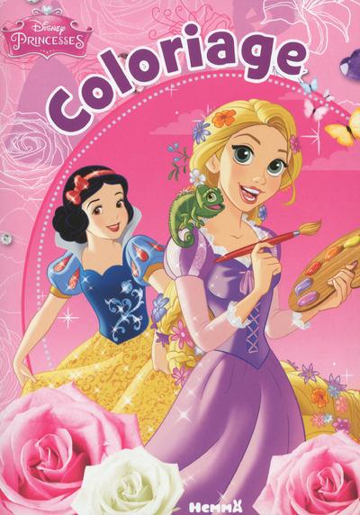 DISNEY PRINCESSES COLORIAGE