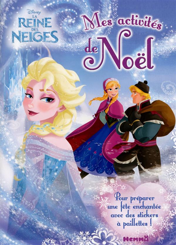 DISNEY LA REINE DES NEIGES MES ACTIVITES DE NOEL (ANNA ET KRISTOFF)