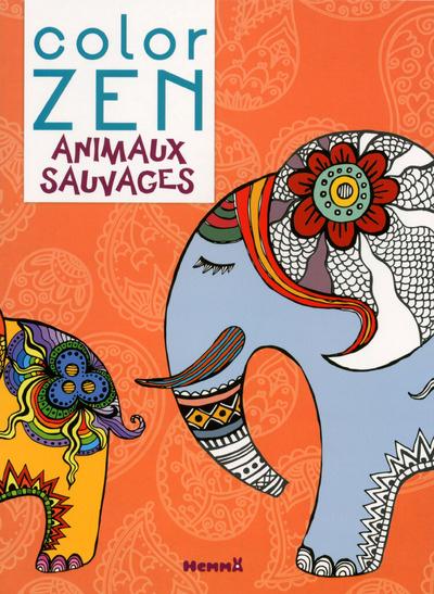 COLOR ZEN ANIMAUX SAUVAGES