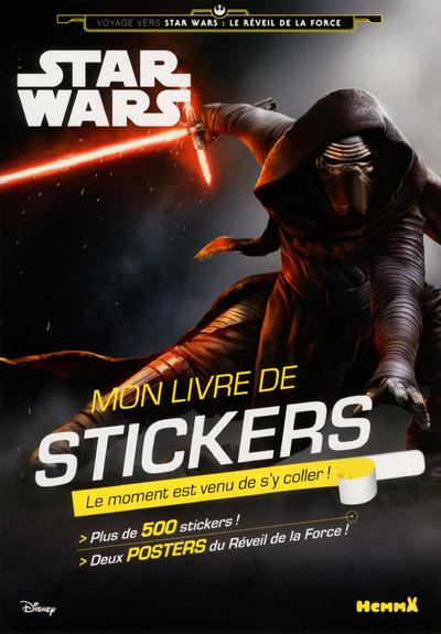 DISNEY STAR WARS VOYAGE VERS LE REVEIL DE LA FORCE MON LIVRE DE STICKERS (KYLO REN)