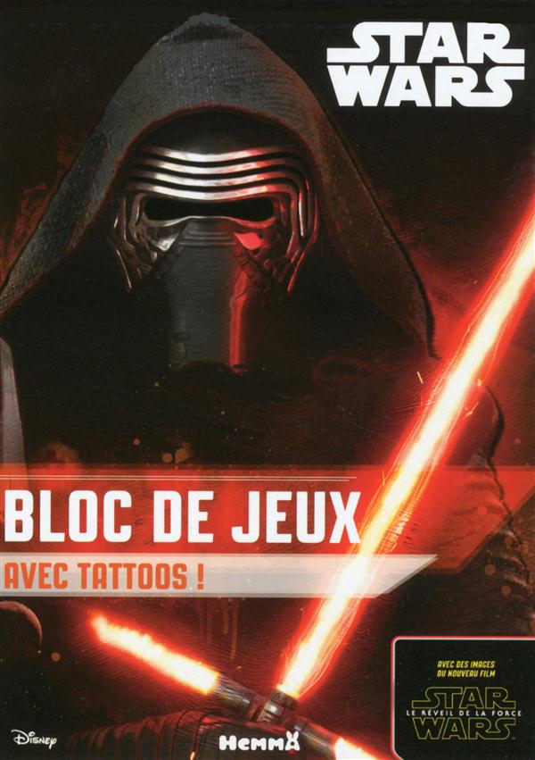 DISNEY STAR WARS BLOC DE JEUX AVEC TATTOOS !