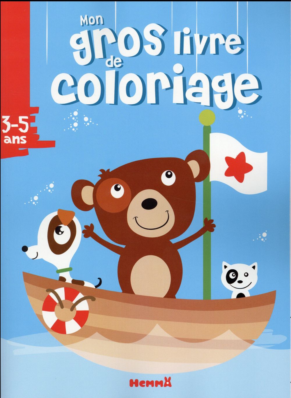 MON GROS LIVRE DE COLORIAGE (3-5 ANS) (OURS)