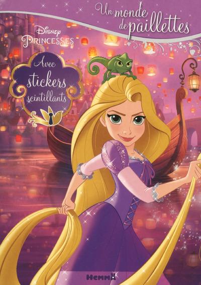 DISNEY PRINCESSE RAIPONCE UN MONDE DE PAILLETTES