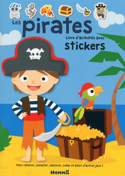 LES PIRATES LIVRE D'ACTIVITES AVEC STICKERS