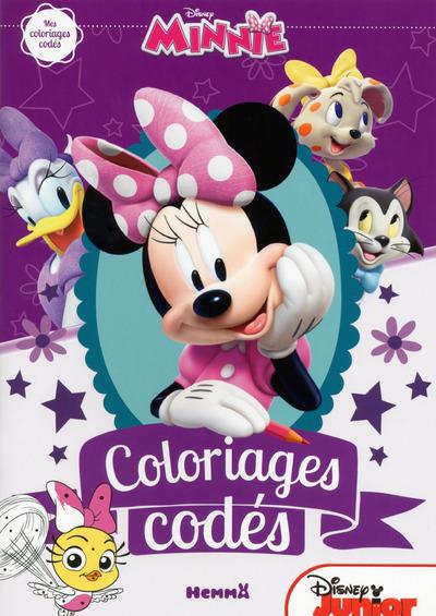 DISNEY MINNIE JUNIOR COLORIAGES CODES