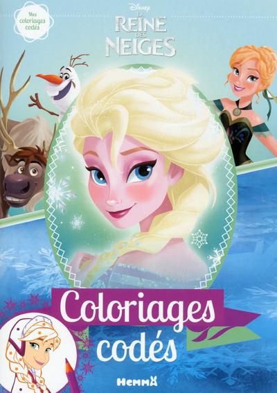 DISNEY LA REINE DES NEIGES COLORIAGES CODES