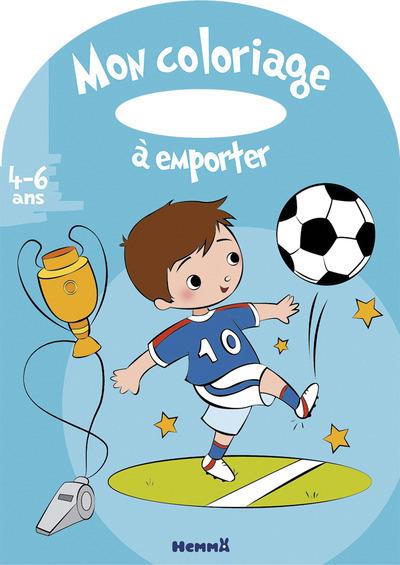 MON COLORIAGE A EMPORTER (4-6 ANS) (FOOTBALL)