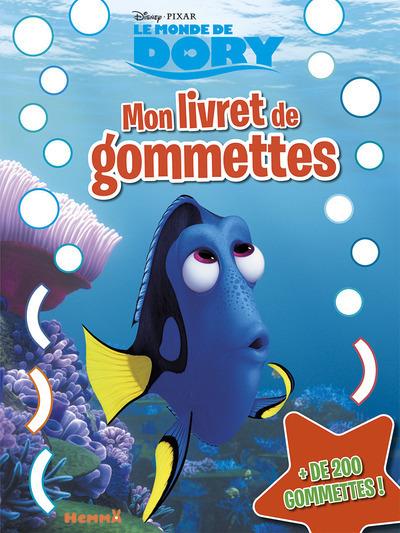 LE MONDE DE DORY MON LIVRET DE GOMMETTES