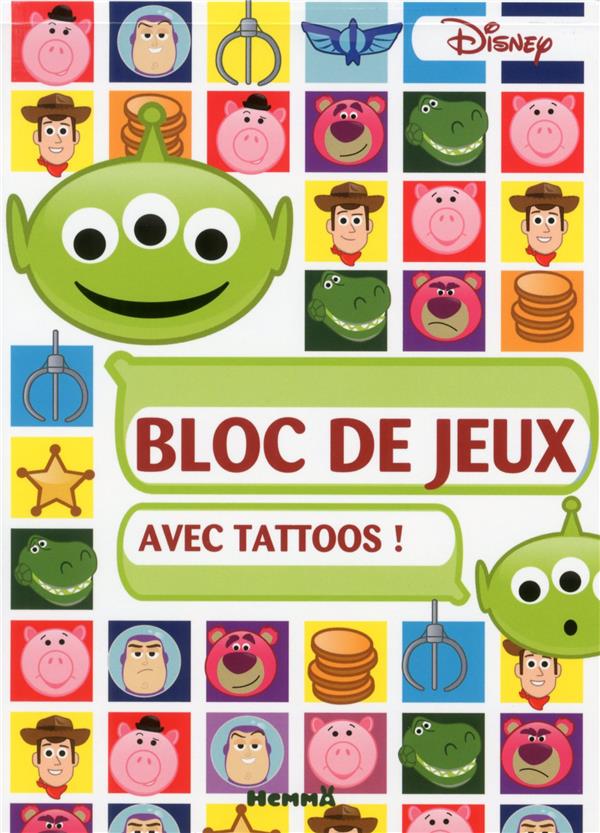 DISNEY EMOJI BLOC DE JEUX AVEC TATTOOS !