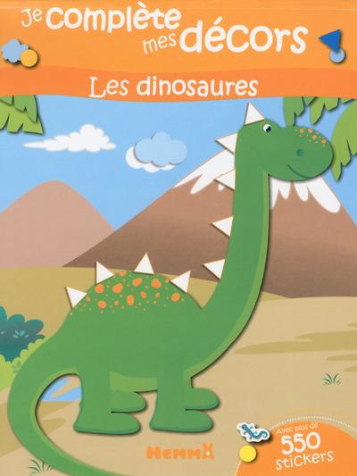 JE COMPLETE MES DECORS LES DINOSAURES