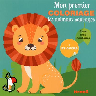 MON PREMIER COLORIAGE LES ANIMAUX SAUVAGES