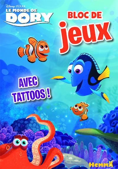 LE MONDE DE DORY BLOC DE JEUX AVEC TATTOOS !