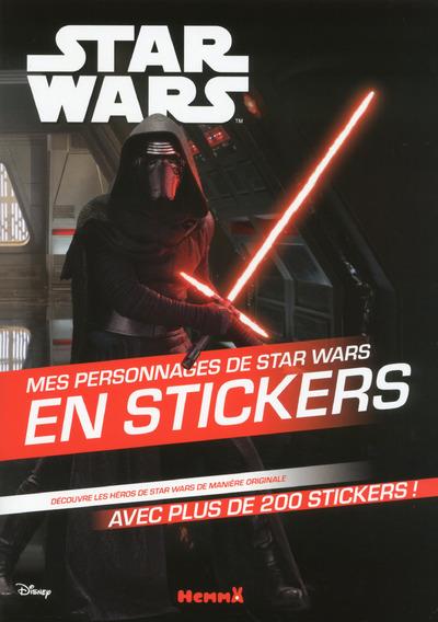 DISNEY STAR WARS LE REVEIL DE LA FORCE EP VII MES PERSONNAGES DE STAR WARS EN STICKERS