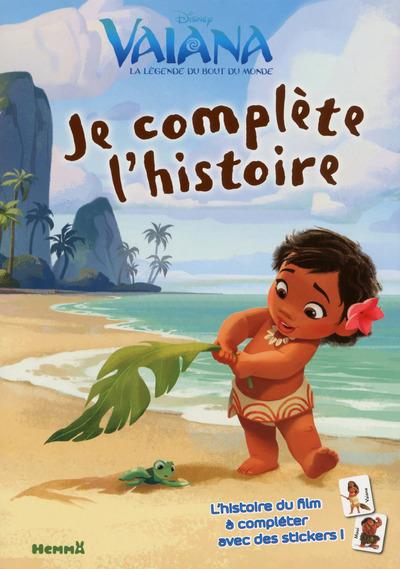 DISNEY VAIANA JE COMPLETE L'HISTOIRE