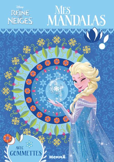 DISNEY LA REINE DES NEIGES MES MANDALAS AVEC GOMMETTES - VOL01