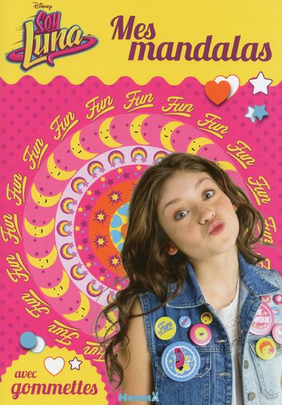 DISNEY SOY LUNA MES MANDALAS AVEC GOMMETTES - VOL02