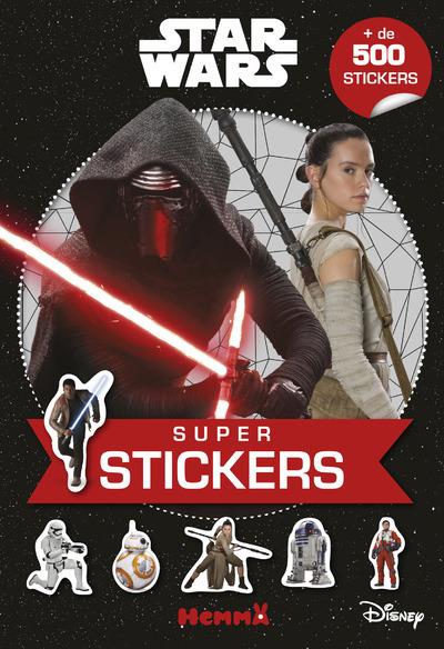 DISNEY STAR WARS LE REVEIL DE LA FORCE EP VII SUPER STICKERS