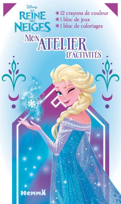 DISNEY LA REINE DES NEIGES MON ATELIER D'ACTIVITES