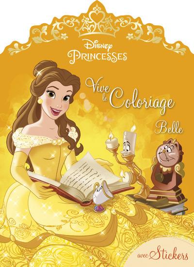 DISNEY PRINCESSES VIVE LE COLORIAGE ! (BELLE)