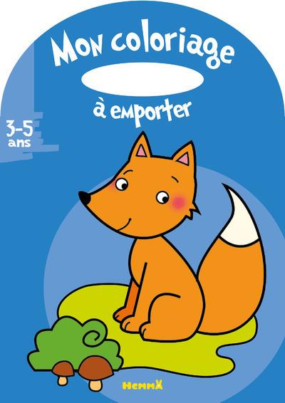 MON COLORIAGE A EMPORTER (3-5 ANS) (RENARD)