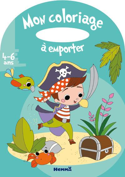 MON COLORIAGE A EMPORTER (4-6 ANS) (PIRATE)