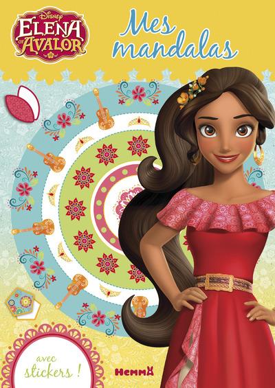 DISNEY ELENA D'AVALOR MES MANDALAS AVEC STICKERS