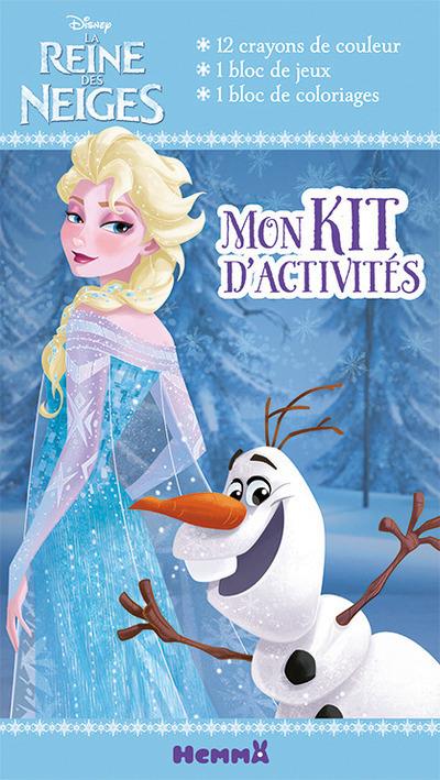 DISNEY LA REINE DES NEIGES MON KIT D'ACTIVITES