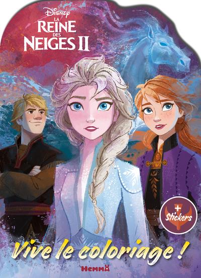 DISNEY LA REINE DES NEIGES 2 VIVE LE COLORIAGE !