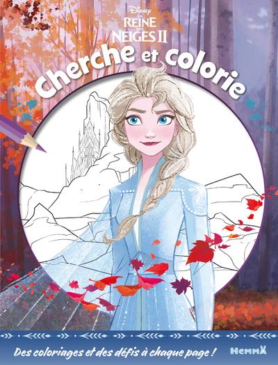 DISNEY LA REINE DES NEIGES 2 CHERCHE ET COLORIE