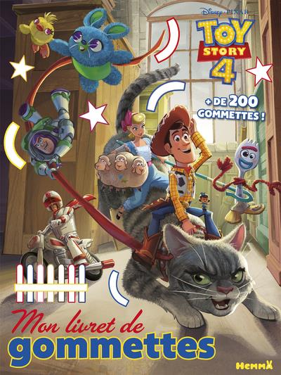 DISNEY TOY STORY 4 MON LIVRET DE GOMMETTES