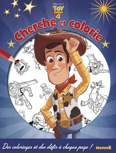 DISNEY TOY STORY 4 CHERCHE ET COLORIE