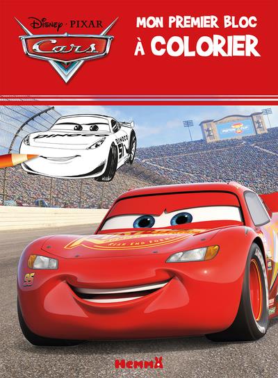 DISNEY CARS MON PREMIER BLOC A COLORIER