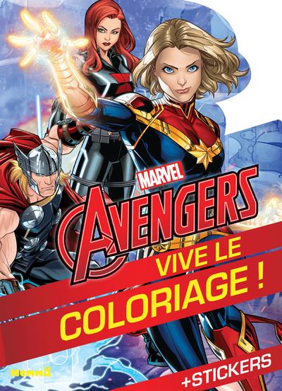 MARVEL AVENGERS VIVE LE COLORIAGE ! (HEROINES MARVEL)