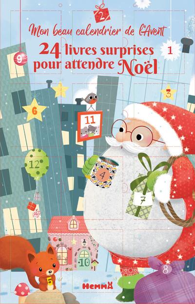 MON BEAU CALENDRIER DE L'AVENT - 24 LIVRES SURPRISES POUR ATTENDRE NOEL