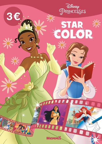 DISNEY PRINCESSES - STAR COLOR (TIANA ET BELLE)