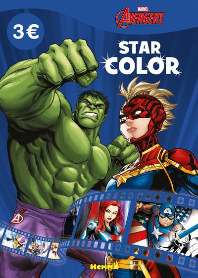 MARVEL AVENGERS - STAR COLOR (HULK ET CAPTAIN MARVEL)