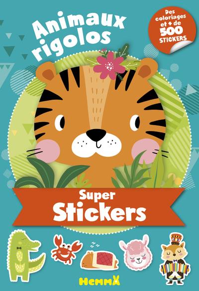 SUPER STICKERS - ANIMAUX RIGOLOS