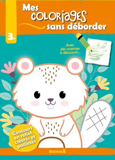 MES COLORIAGES SANS DEBORDER (CASTOR)