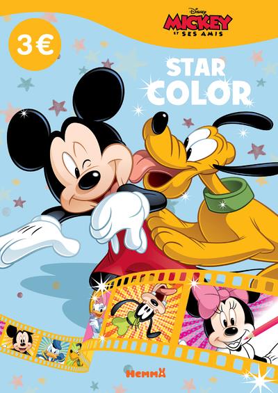 DISNEY MICKEY ET SES AMIS - STAR COLOR - (MICKEY ET PLUTO)