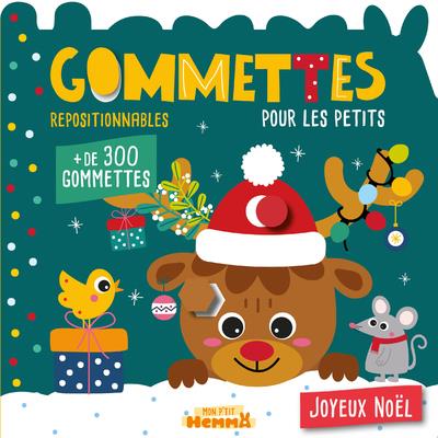 MON P'TIT HEMMA - GOMMETTES POUR LES PETITS - JOYEUX NOEL - + DE 300 GOMMETTES REPOSITIONNABLES