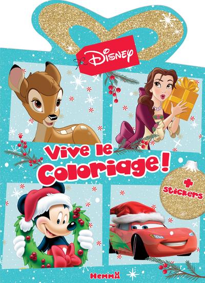 DISNEY - VIVE LE COLORIAGE ! (NOEL-HIVER)