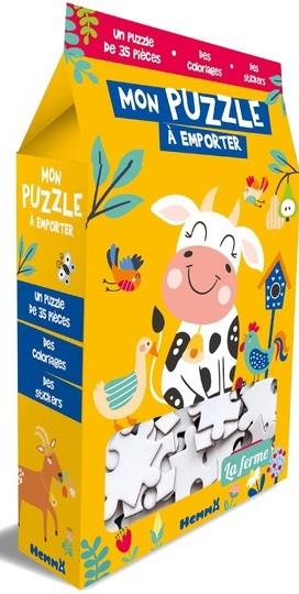 MON PUZZLE A EMPORTER - LA FERME