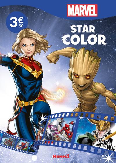 MARVEL - STAR COLOR (CAPTAIN MARVEL ET GROOT)