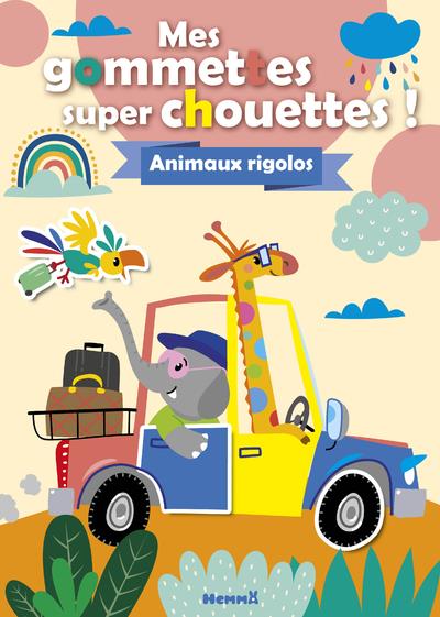 MES GOMMETTES SUPER CHOUETTES ! ANIMAUX RIGOLOS