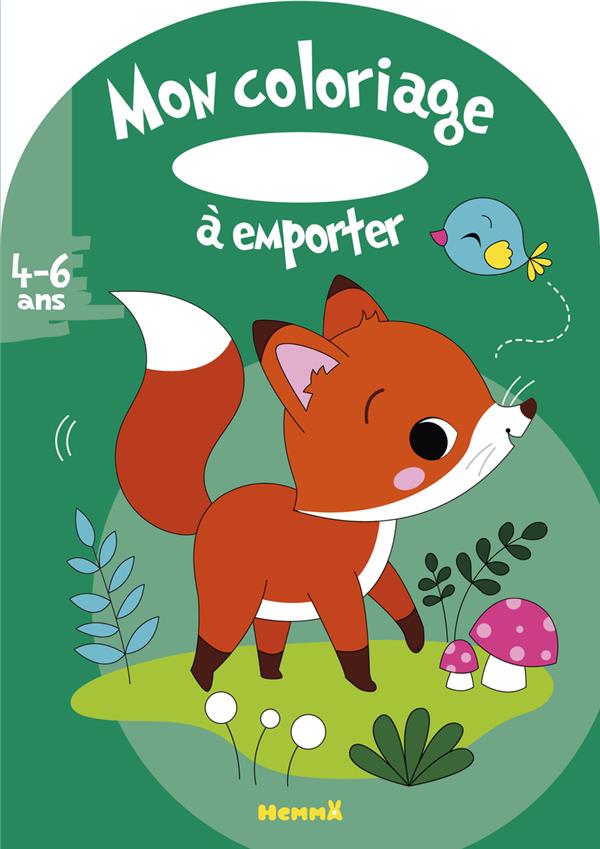 MON COLORIAGE A EMPORTER (4-6 ANS) (RENARD)