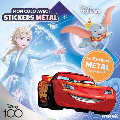 DISNEY 100 DISNEY - MON COLO AVEC STICKERS METAL - DES STICKERS METAL EN BONUS !